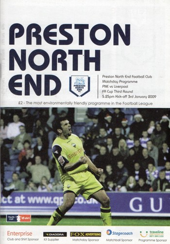 Match programme